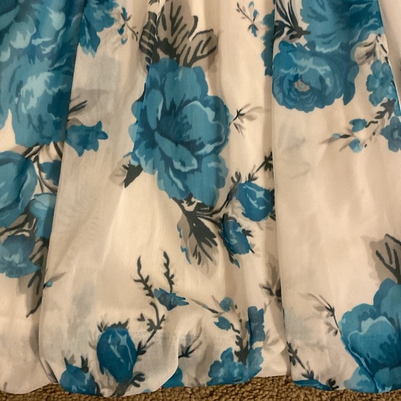 SPEECHLESS JUNIOR’S FLORAL BUBBLE HEM DRESS‎ SIZE M - Picture 2 of 15